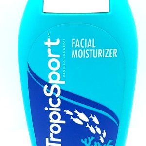 TropicSport - All Natural Soothing Facial Moisturizer  Vanilla Coconut - 3 Ounce
